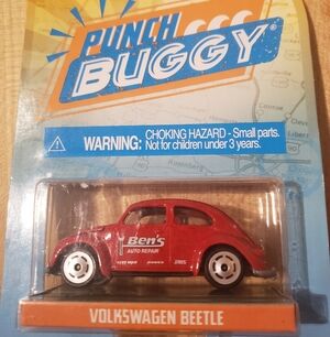 Jada Punch Buggy Slug Bug Red Volkswagen Bug Beetle Ben's Auto